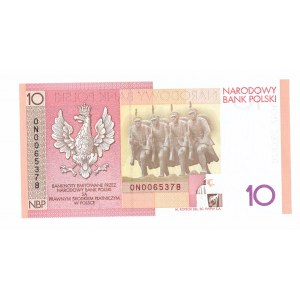 III RP, 10 złotych 2008 - 90 Rocznica Odzyskania Niepodległości