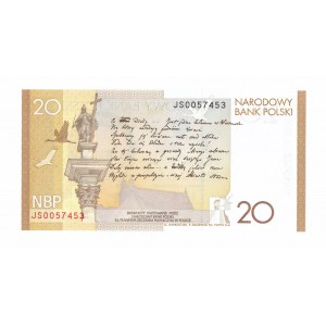 III RP, 20 PLN 2009 - Juliusz Słowacki