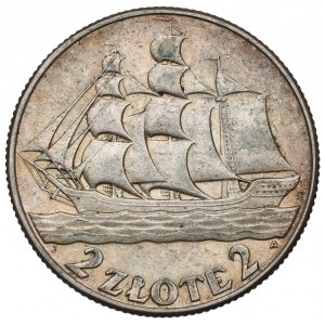 II Republic of Poland, 2 zloty 1936 Ship