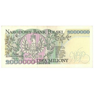2 mln złotych 1993 B