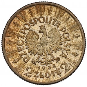 II Republic of Poland, 2 zloty 1934 Pilsudski