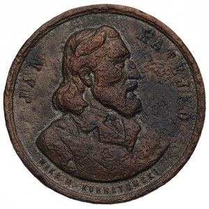 Polska, Medal Jan Matejko 1883 - kopia kolekcjonerska