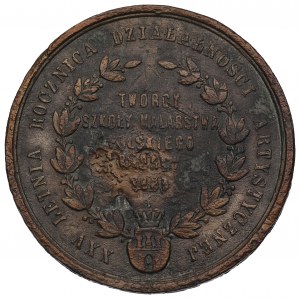 Polska, Medal Jan Matejko 1883 - kopia kolekcjonerska