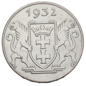 Free City of Danzig, 5 gulden 1932 Church