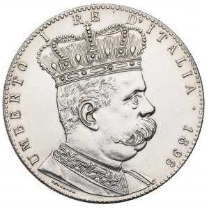 Italian Eritrea, 5 lira 1896