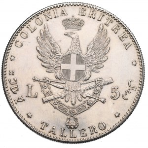 Italian Eritrea, 5 lira 1896