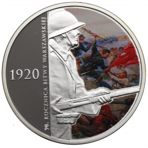 III RP, 20 złotych 2010 90 rocznica Bitwy warszawskiej