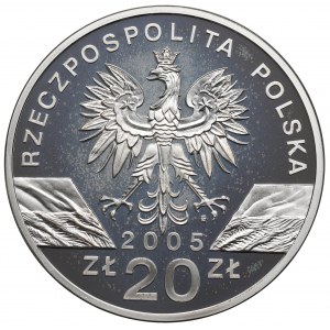 III RP, 20 złotych 2005 Puchacz