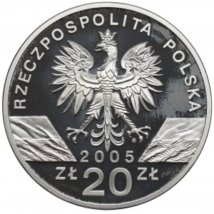 III RP, 20 złotych 2005 Puchacz