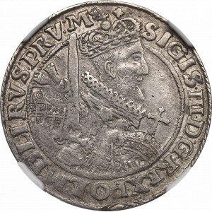 Zygmunt III Waza, Ort 1622, Bydgoszcz - PRV M NGC AU55