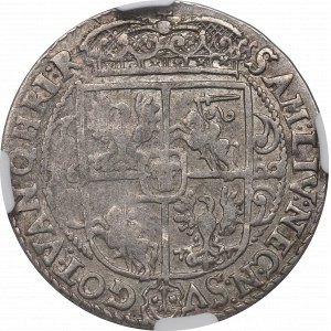 Zygmunt III Waza, Ort 1622, Bydgoszcz - PRV M NGC AU55