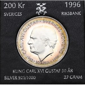 Szwecja, 200 koron 1996