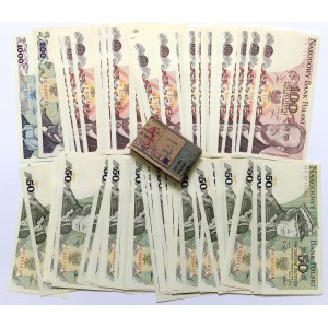 PRL, Zestaw 97 banknotów