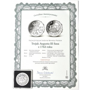 III RP, Numizmat Trojak Augusta III