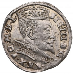 Zygmunt III Waza, Trojak 1594, Wilno - okołomenniczy