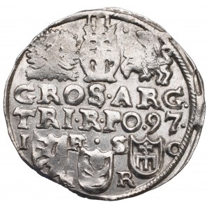 Zygmunt III Waza, Trojak 1597, Bydgoszcz - b.ładny