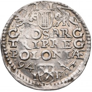 Zygmunt III Waza, Trojak 1594, Poznań - MENNICZY