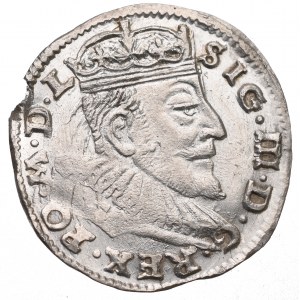 Zygmunt III Waza, Trojak 1592, Wilno - menniczy