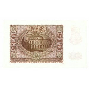 GG, 100 złotych 1940 - rzadsza seria A