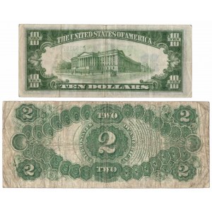 USA, Zestaw banknotów