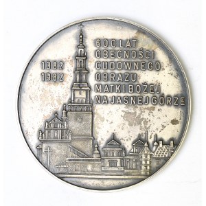 PRL, Medal 600-lat obrazu jasnogórskiego 1982