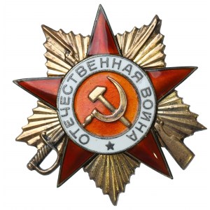 Soviet Union, Order of the Patriotic War I Class Gold