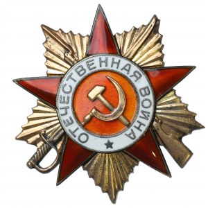 ZSRR, Order Wojny Ojczyźnianej I Klasy - złoto