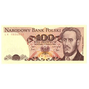 PRL, 100 złotych 1982 LK