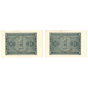 GG, Zestaw 1 złoty 1941 BB - paczka bankowa