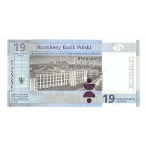 PWPW, 19 złotych Paderewski 2019