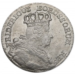 Prusy Książęce, Fryderyk II Wielki, Szóstak 1756 B, Wrocław