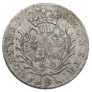 Germany, Preussen, Friedrich II, 6 groschen 1755, Breslau