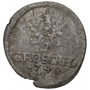 Śląsk, 2 groschel 1748