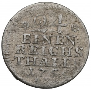 Germany, Preussen, 1/24 thaler 1755