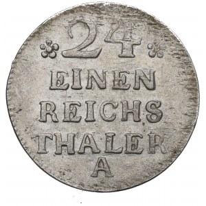 Germany, Preussen, 1/24 thaler 1752 A