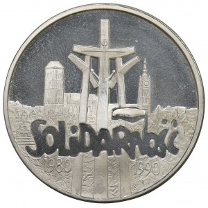 III RP, 100.000 złotych 1990 Solidarność PL