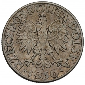 II Republic of Poland, 2 zloty 1936 Ship