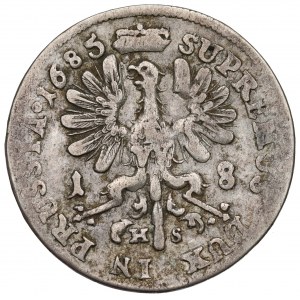 Prusy Książęce, Fryderyk Wilhelm, Ort 1685 Królewiec