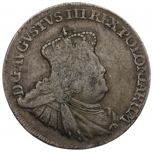 Germany, Saxony, Friedrich August II, 18 groschen 1756, Leipzig