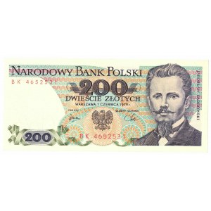 PRL, 200 złotych 1979 BK