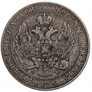 Poland under Russia, Nicholas I, 3/4 rouble=5 zloty 1837 Warsaw