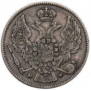 Zabór rosyjski, Mikołaj I, 30 kopiejek=2 złote 1835 Warszawa