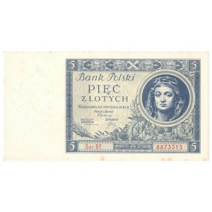 II RP, 5 złotych 1930 BF