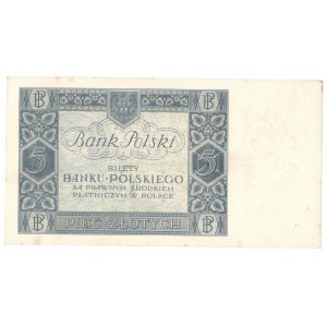 II RP, 5 złotych 1930 BF
