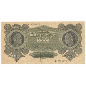II RP, 10000 marek polskich 1922 C