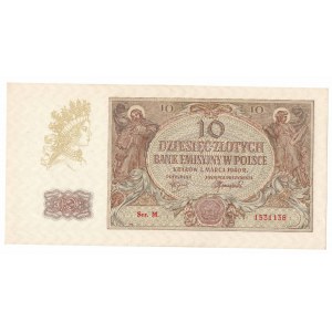 GG, 10 złotych 1940 rzadsza seria M