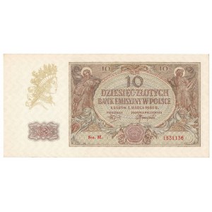 GG, 10 złotych 1940 rzadsza seria M