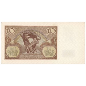 GG, 10 złotych 1940 rzadsza seria M