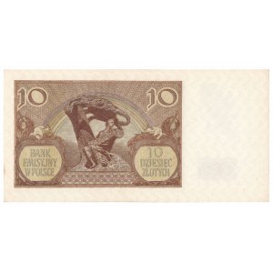 GG, 10 złotych 1940 rzadsza seria M