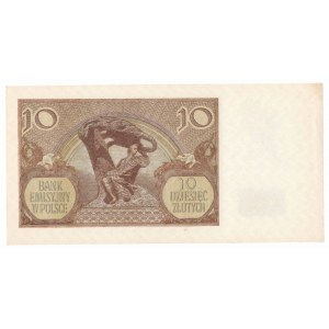 GG, 10 złotych 1940 rzadsza seria M